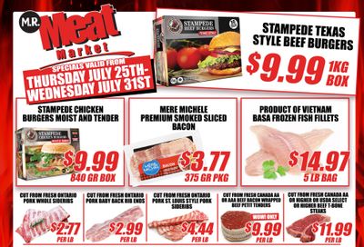 M.R. Meat Market Flyer July 25 to 31