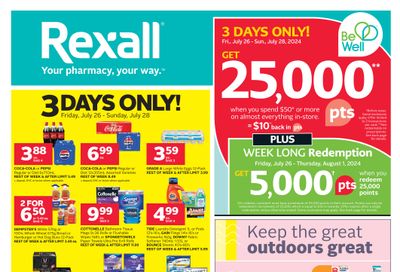 Rexall (AB) Flyer July 26 to August 1