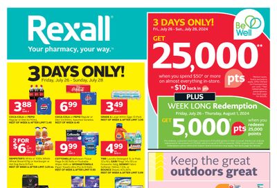 Rexall (ON) Flyer July 26 to August 1