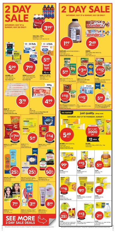 Shoppers Drug Mart (West) Flyer July 27 to August 1