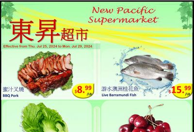 New Pacific Supermarket Flyer July 25 to 29