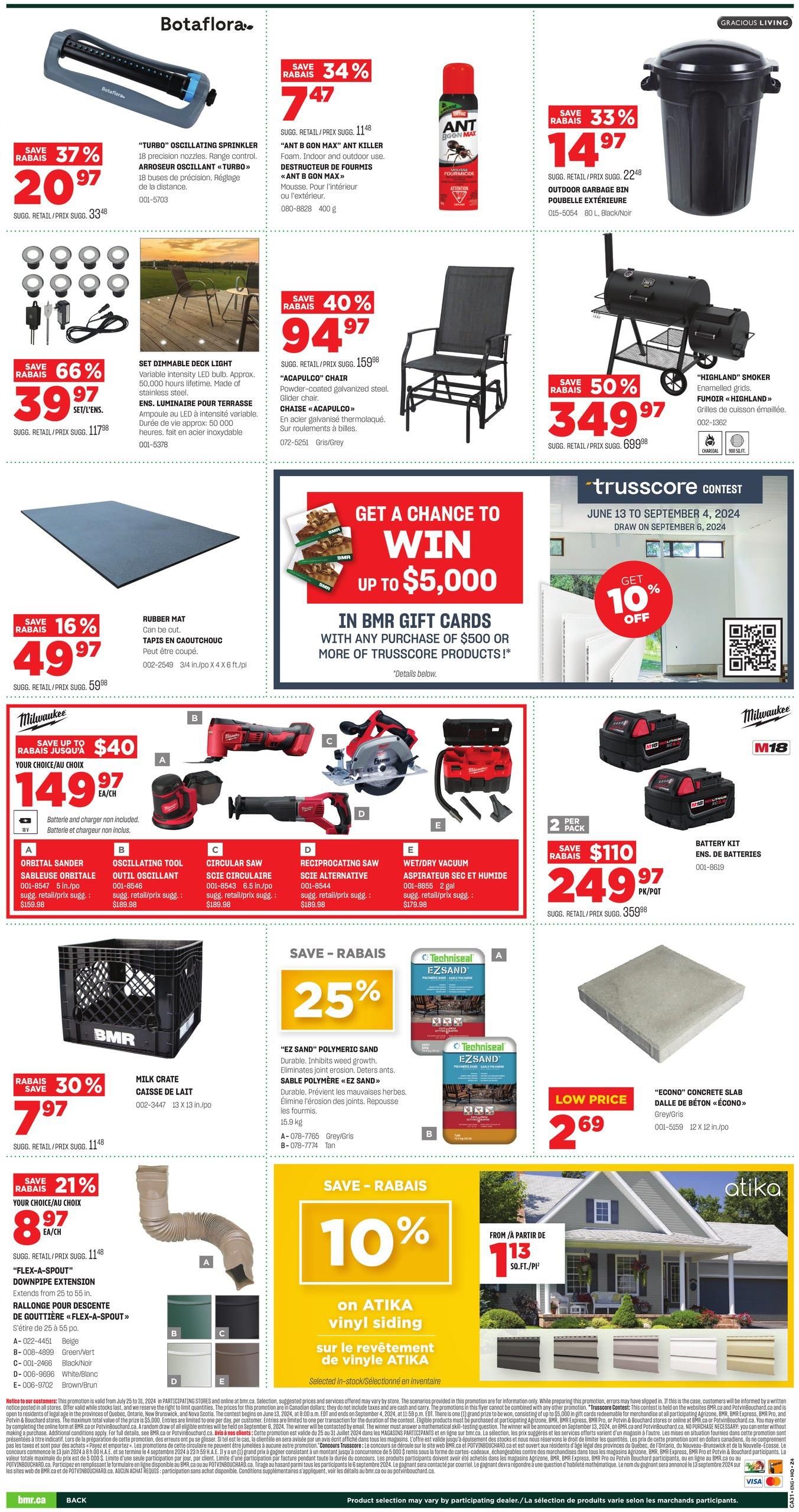 BMR Flyer July 25 to 31