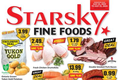Starsky Foods Flyer July 25 to 31
