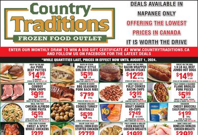 Country Traditions Flyer July 25 to August 1
