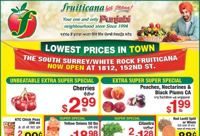 Fruiticana (Greater Vancouver) Flyer July 25 to 31