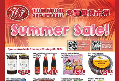Top Food Supermarket Flyer July 26 to August 1