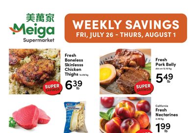 Meiga Supermarket Flyer July 26 to August 1