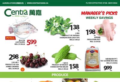Centra Foods (Aurora) Flyer July 26 to August 1