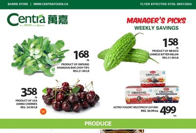 Centra Foods (Barrie) Flyer July 26 to August 1