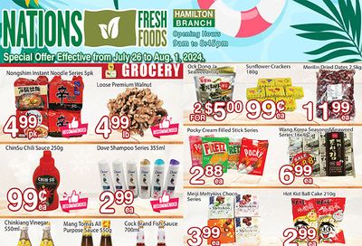 Nations Fresh Foods (Hamilton) Flyer July 26 to August 1