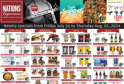 Nations Fresh Foods (Toronto) Flyer July 26 to August 1