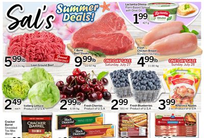 Sal's Grocery Flyer July 26 to August 1