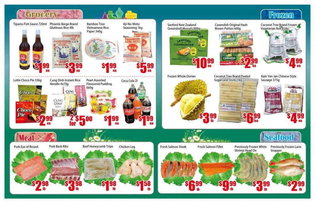 Pacific Fresh Food Market (North York) Flyer July 26 to August 1