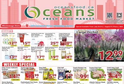 Oceans Fresh Food Market (Mississauga) Flyer July 26 to August 1