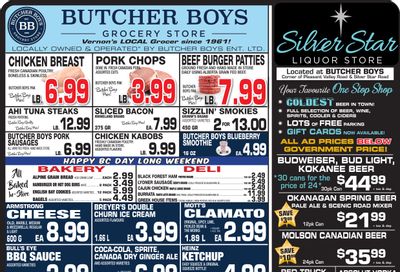 Butcher Boys Grocery Store Flyer July 26 to August 5