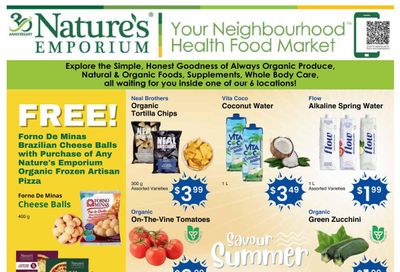 Nature's Emporium Weekly Flyer July 26 to August 1