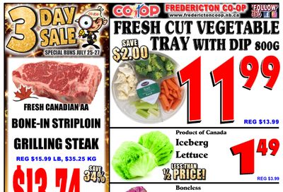 Fredericton Co-op Flyer July 25 to 31