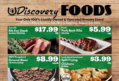 Discovery Foods Flyer July 28 to August 3