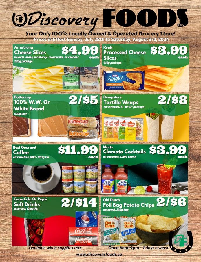 Discovery Foods Flyer July 28 to August 3