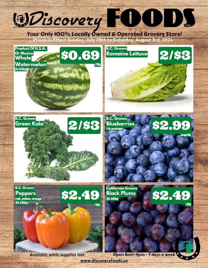 Discovery Foods Flyer July 28 to August 3