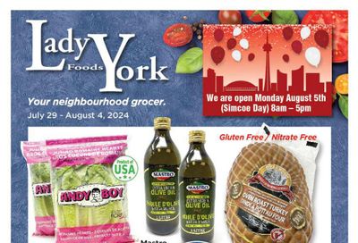 Lady York Foods Flyer July 29 to August 4