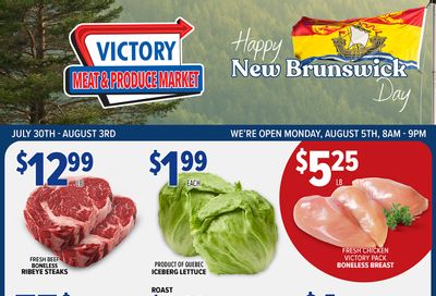 Victory Meat Market Flyer July 30 to August 3