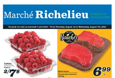 Marche Richelieu Flyer August 1 to 7