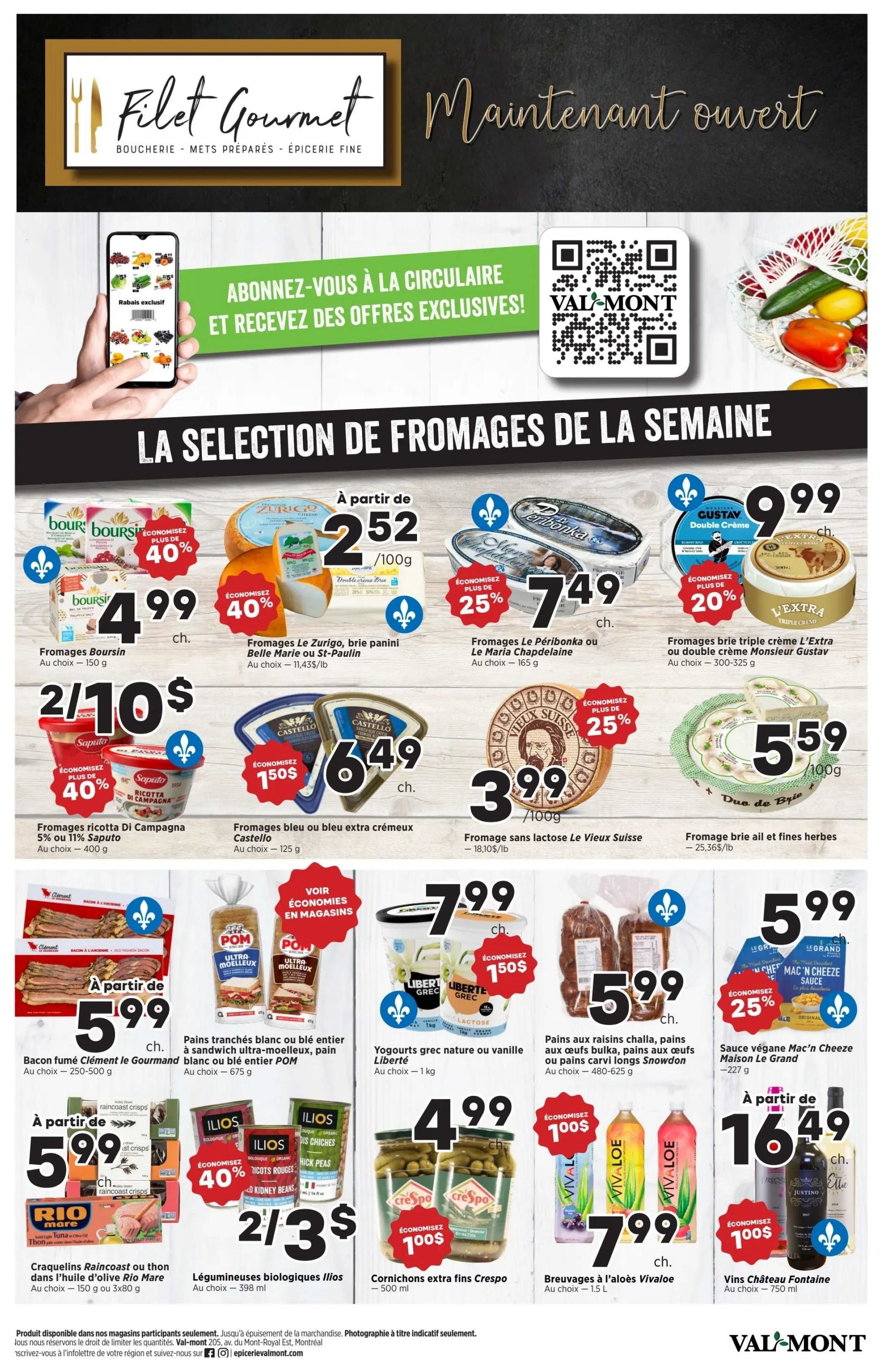 Val-Mont Flyer August 1 to 7