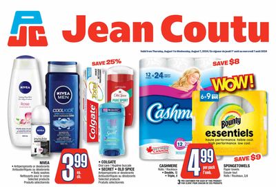 Jean Coutu (ON) Flyer August 1 to 7