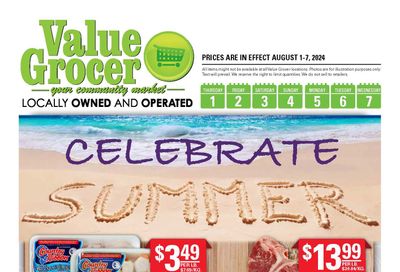 Value Grocer Flyer August 1 to 7