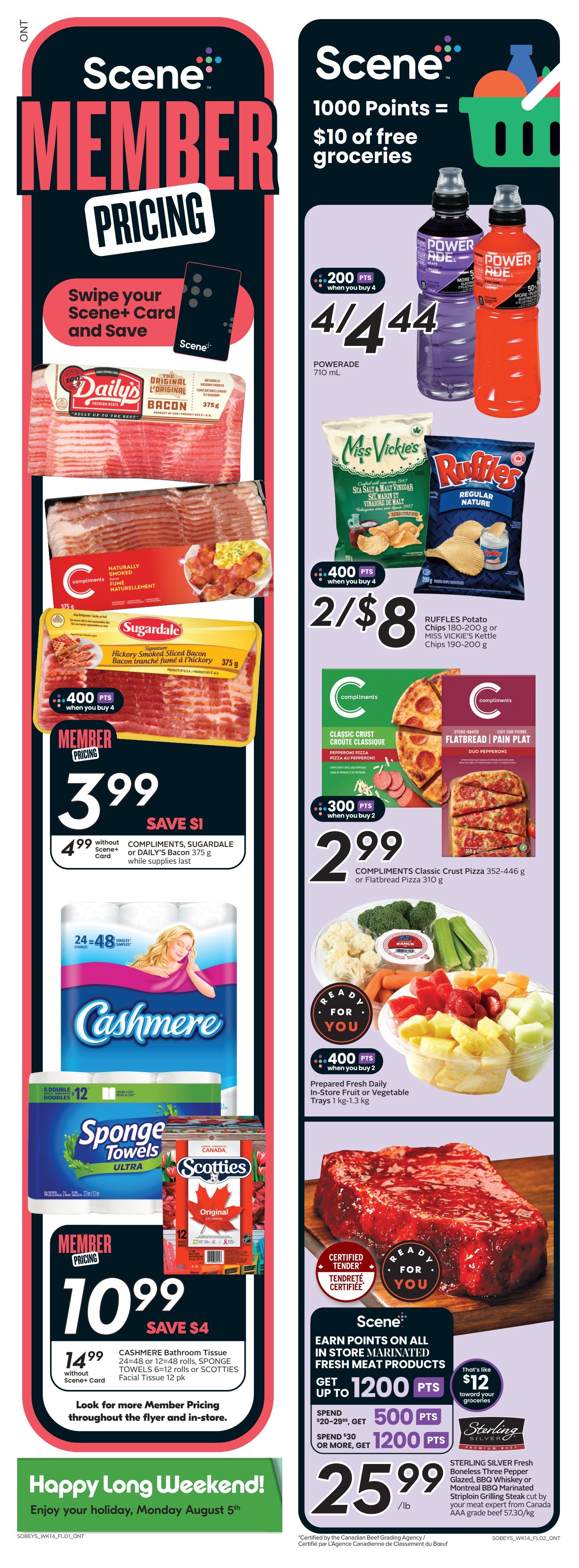 Sobeys Urban Fresh Flyer August 1 to 7