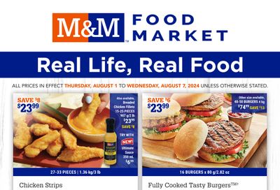 M&M Food Market (ON) Flyer August 1 to 7