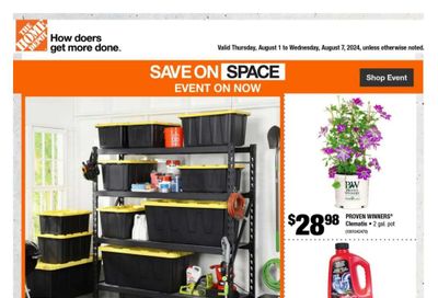 Home Depot (QC) Flyer August 1 to 7