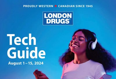 London Drugs Tech Guide Flyer August 1 to 15