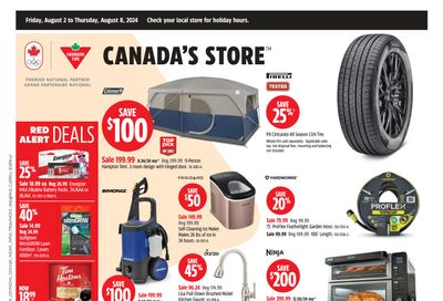 Canadian Tire (ON) Flyer August 2 to 8