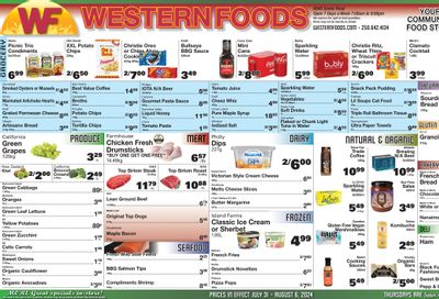 Western Foods Flyer July 31 to August 6