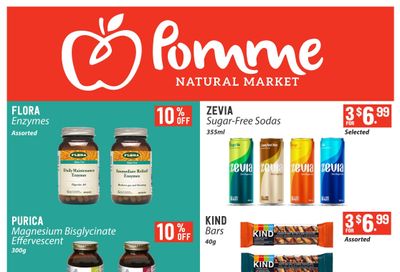 Pomme Natural Market Monthly Specials Flyer August 1 to 28