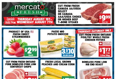 Mercato Fresh Flyer August 1 to 7