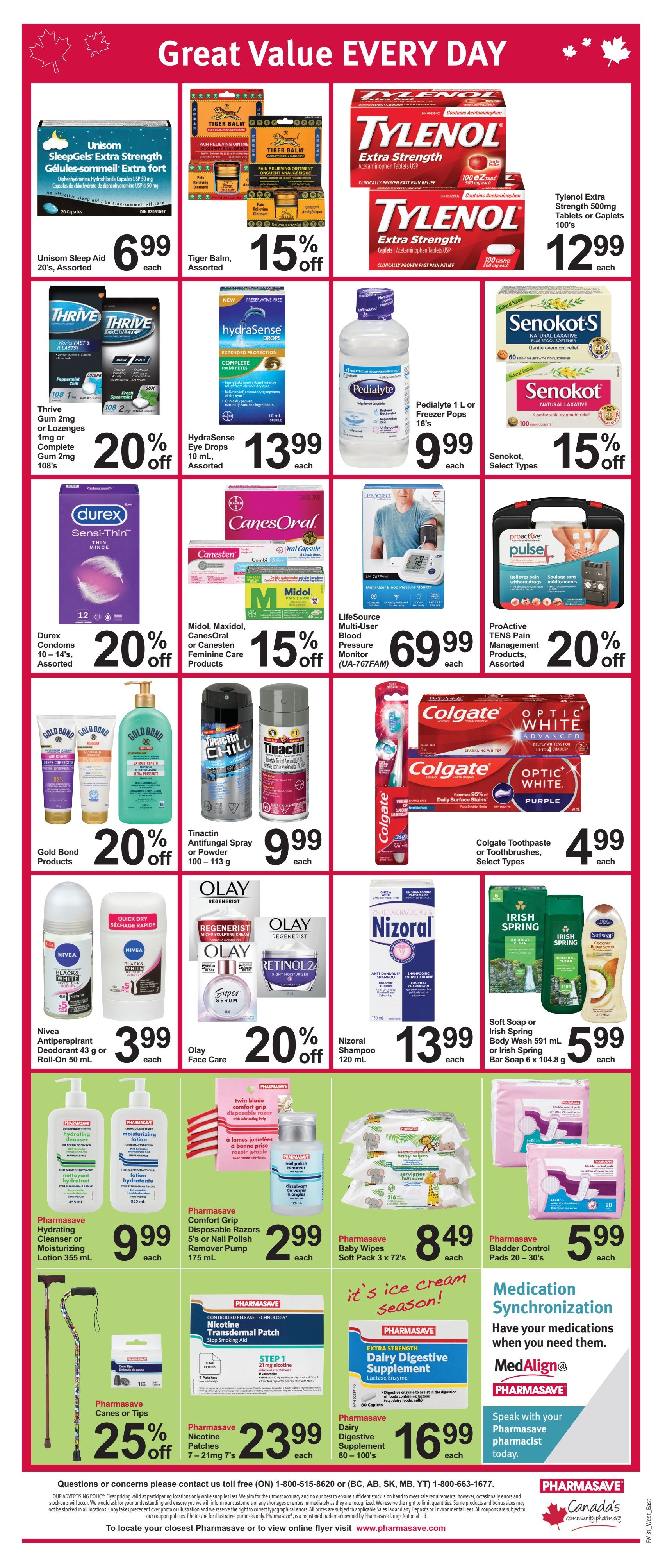 Pharmasave (ON) Flyer August 2 to 15