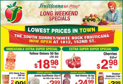 Fruiticana (Greater Vancouver) Flyer August 1 to 7