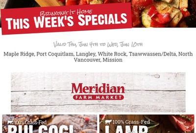 Meridian Farm Market Flyer June 4 to 10