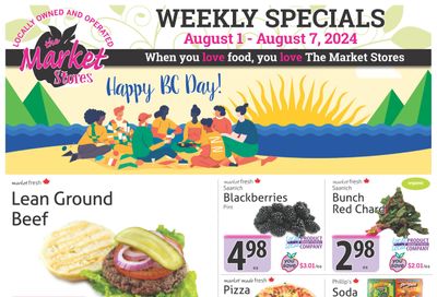 The Market Stores Flyer August 1 to 7