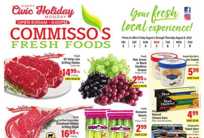 Commisso's Fresh Foods Flyer August 2 to 8