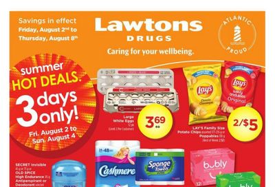 Lawtons Drugs Flyer August 2 to 8