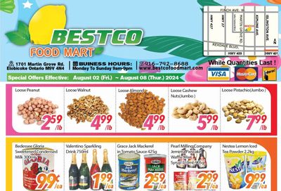 BestCo Food Mart (Etobicoke) Flyer August 2 to 8