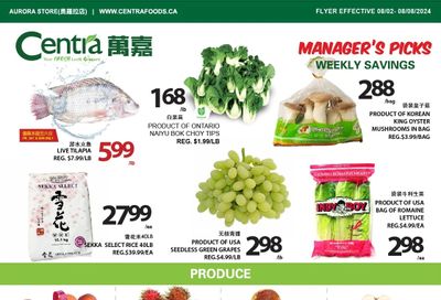 Centra Foods (Aurora) Flyer August 2 to 8