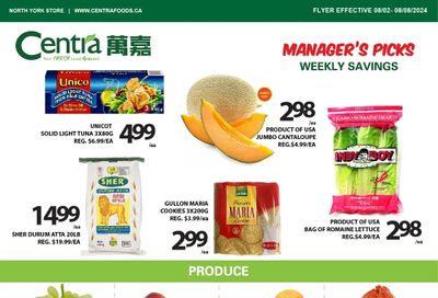 Centra Foods (North York) Flyer August 2 to 8