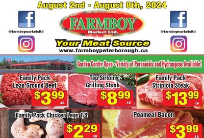 Farmboy Peterborough Flyer August 2 to 8