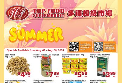 Top Food Supermarket Flyer August 2 to 8