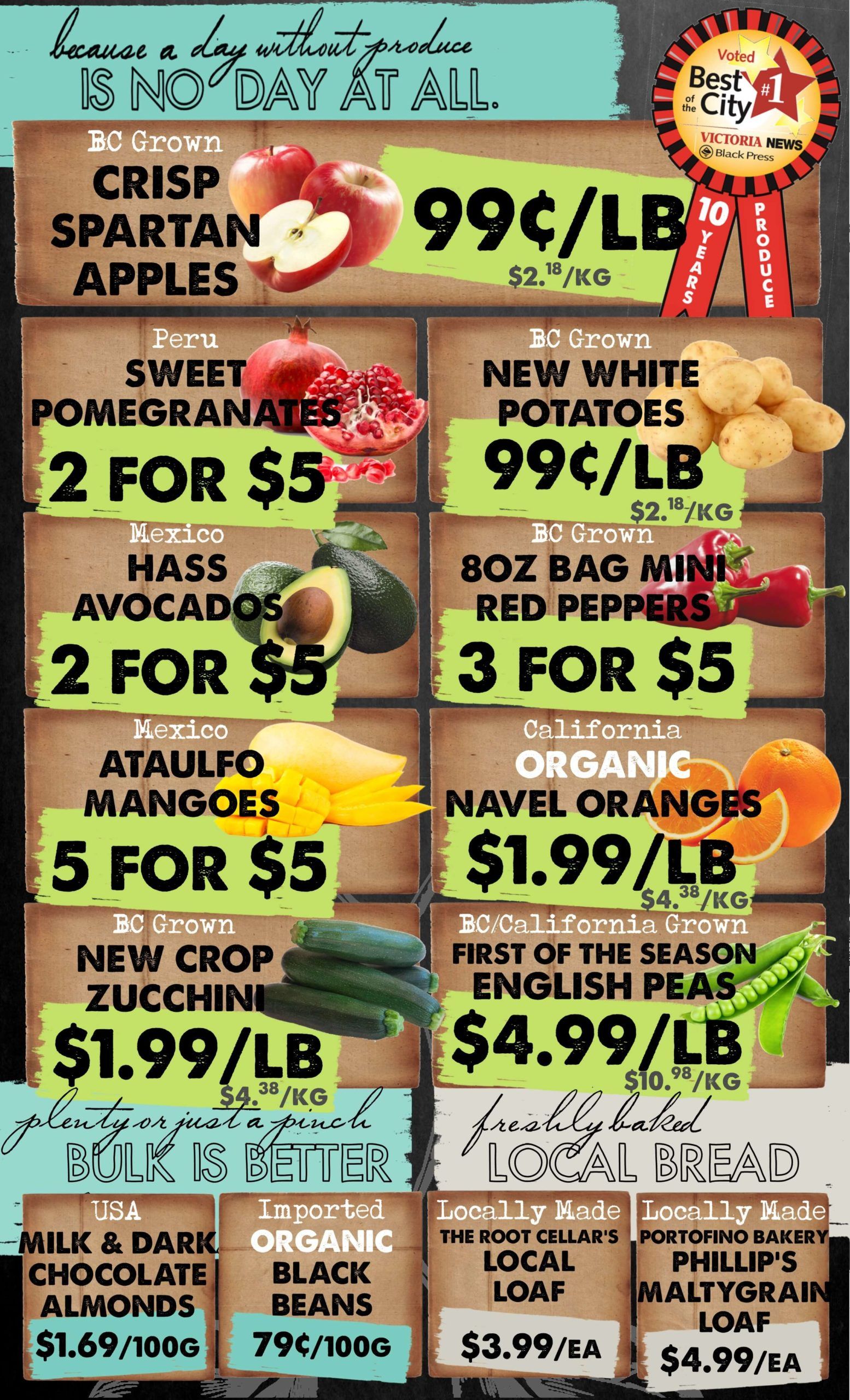 The Root Cellar Flyer June 4 to 10